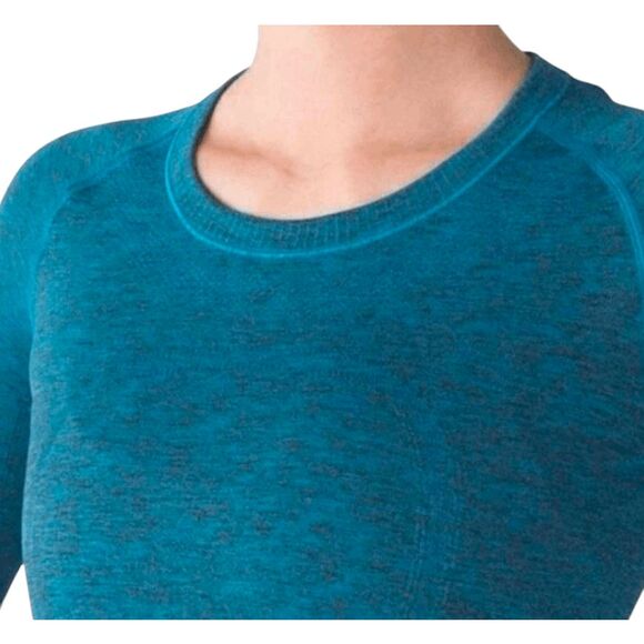 LULULEMON ATHLETICA Swiftly Tech Long Sleeve Crew Size 4 - Picture 3 of 6